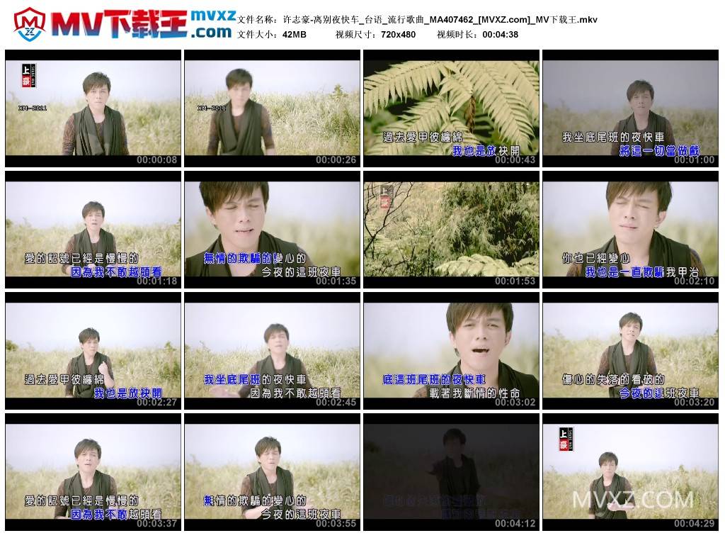 许志豪-离别夜快车_台语_流行歌曲_MA407462